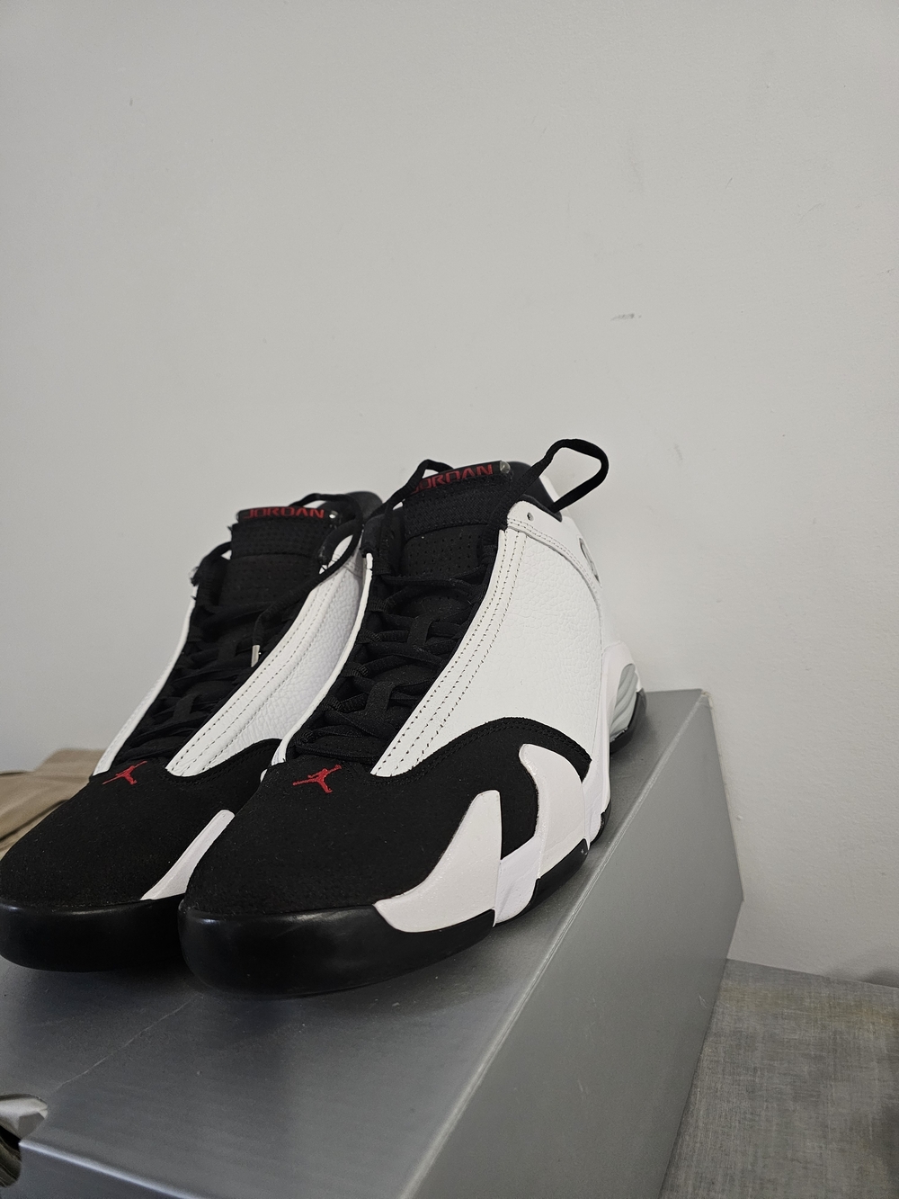 Jordan Black White Red Men's Sneakers